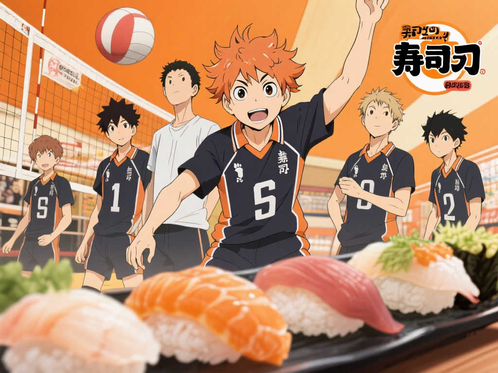 《排球少年!!》携手寿司郎,人气联名活动今日启动! 《排球少年!!》携手寿司郎,人气联名活动今日启动!
